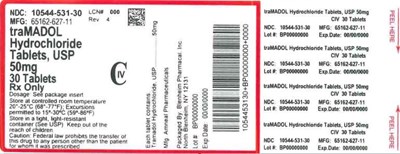 Bottle Label (10544 531 20   65162 627 11)